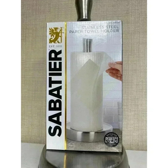 Sabatier Stainless Steel Paper Towel Holder - Picture 3 of 5